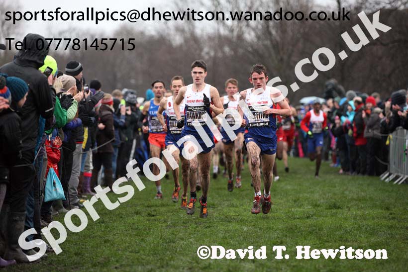 Senior mens Great Edinburgh Cross Country. Photo: David T. Hewitson/Sports for All Pics